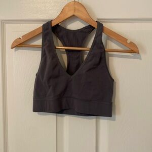 Lululemon sports bra in grey